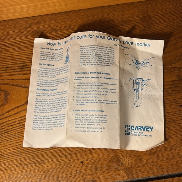 Garvey Supreme Price Marker NWT - Picture 7 of 7